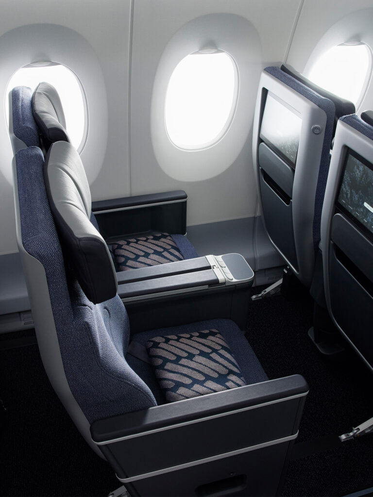 Finnair - Long-Haul Cabin Interiors - Tangerine