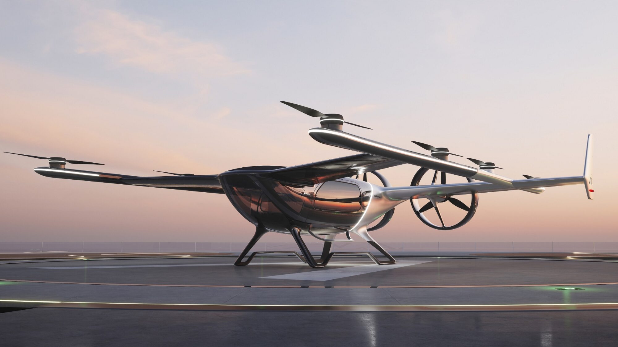 tangerine designs eVTOL in collaboration with Volkswagen Group China ...